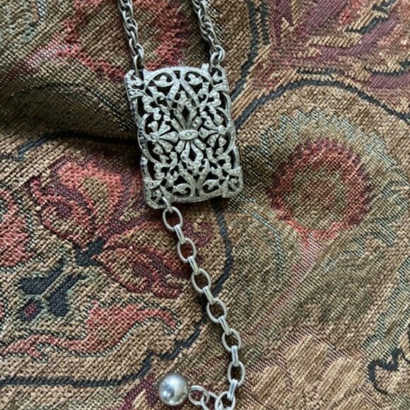 Vintage Silver Metal Belt main image 4